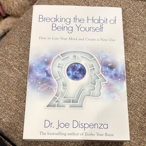 Breaking the Habit of Being Yourself — White Back Cover with Purple Accent